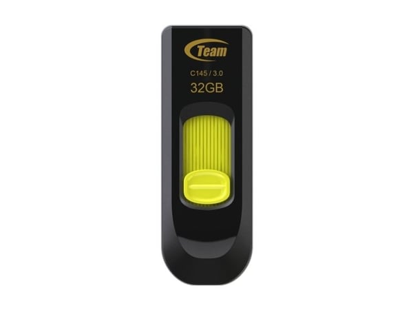 Team USB Disk C145 - USB flash-enhet - 32 GB - USB 3.0 - gul