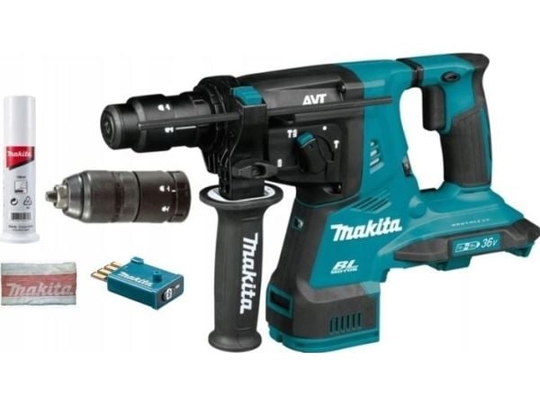 MAKITA SDS-PLUS PORAUS- JA ARVOKONE 2x18V 2.9J ilman akkua ja latausta AVT DHR283ZU