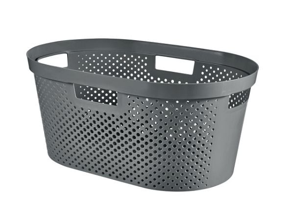 Curver Infinity tvättkorg 40 L grå (231009)