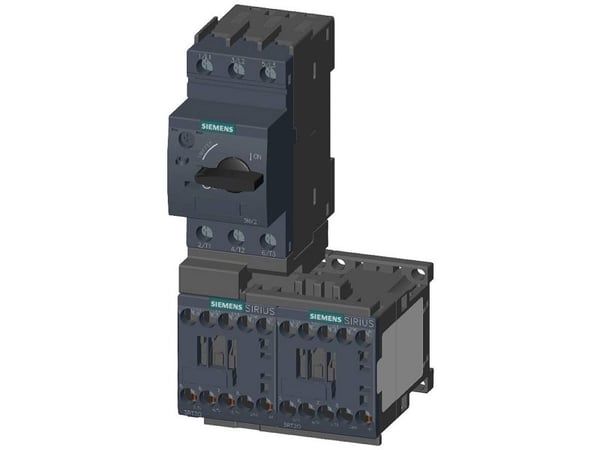 Siemens 3RA2210-1FA15-2AP0 3RA22101FA152AP0 Forbrugsafgrening Motorydelse ved 400 V 1,5 kW 690 V Nominel strøm 3,6 A