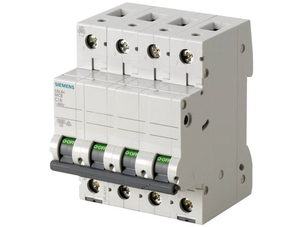 Siemens 5SL64637 5SL6463-7 Ledningssikkerikkerhedsafbryder 63 A 400 V