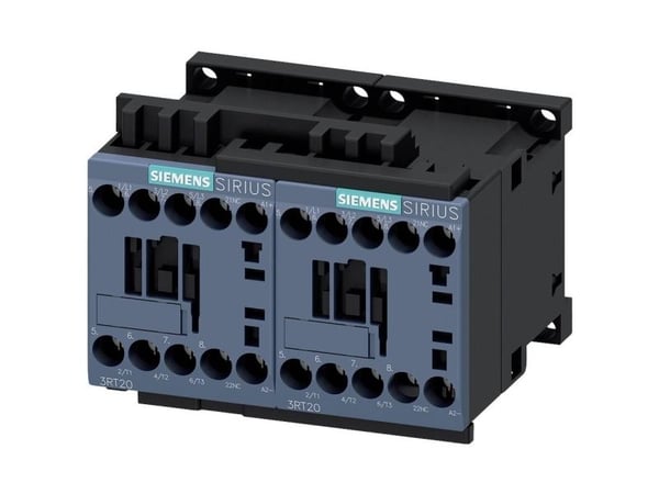 Siemens 3RA2318-8XB30-1BW4 käänteiskytin, 3 sulkevaa kosketinta, 690 V/AC, 11 A, 1 kpl, 68 mm, 73 mm, 93,5 mm, 77,5 mm, 607 g, 1 kpl