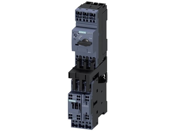 Siemens 3RA2120-4BE26-0BB4 3RA21204BE260BB4 Forbrugsafgrening Motorydelse ved 400 V 7,5 kW 690 V Nominel strøm 15,5 A