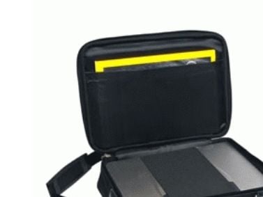 techair - Notebook-väska - 11.6" - svart