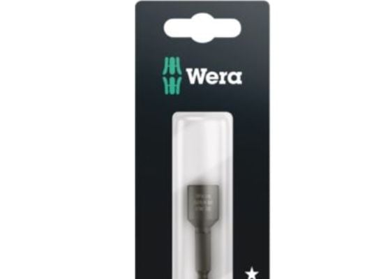 Wera 869/4 M SB, 1 styck, Hexagonal, 25,4 / 4 mm (1 / 4"), Svart, Tjeckien