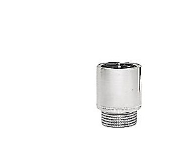 Rødgods gevindfittings Haneforlænger 3/8"x30 mm, muffe/nippel forkromet