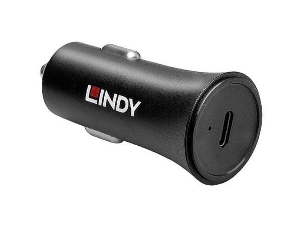 Lindy 73301, Automaattinen, sikarin sytytin, 12 V, 3 A, musta