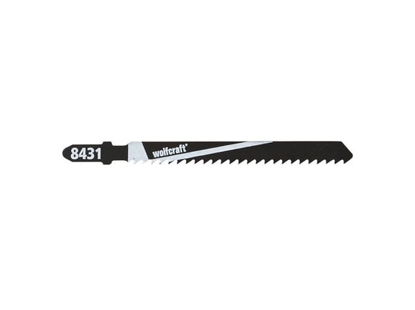 wolfcraft GmbH 8431000, Stikksagblad, Mykt tre, High Carbon Steel (HCS), 7,5 cm, 3 mm, 4 cm