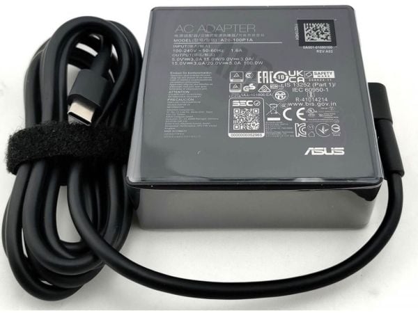 ASUS 0A001-01090100, Notebook, Innendørs, 100 - 240 V, 50 - 60 Hz, 100 W, 5, 9 , 15 , 20 V