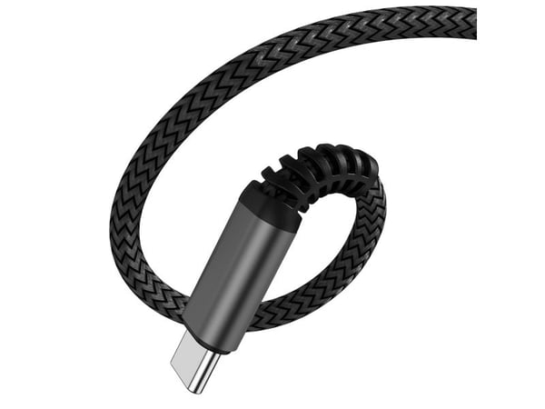 4smarts 456267, 3 m, USB C, USB C, 0,48 Gbit/s, Sort