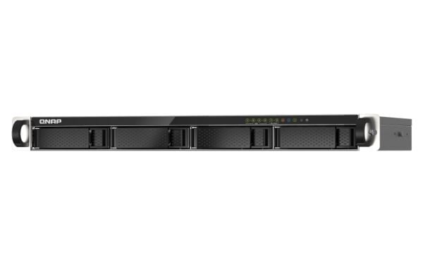QNAP TS-435XeU - NAS-server - 4 brønner - kan monteres i rack - SATA 6Gb/s - RAID 0, 1, 5, 6, 10, JBOD - RAM 4 GB - 2.5 Gigabit Ethernet / 10 Gigab...