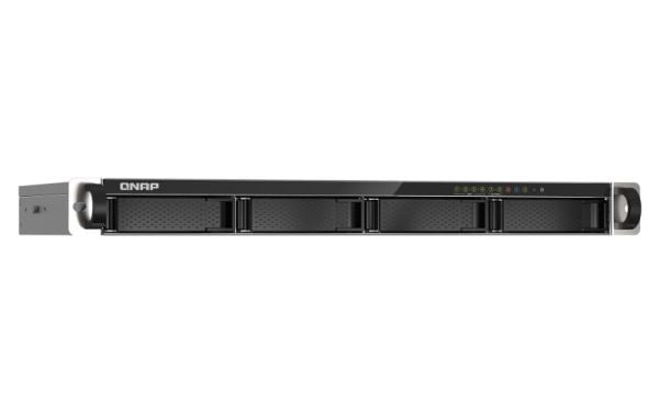 QNAP TS-435XeU - NAS-server - 4 brønner - kan monteres i rack - SATA 6Gb/s - RAID 0, 1, 5, 6, 10, JBOD - RAM 4 GB - 2.5 Gigabit Ethernet / 10 Gigab...