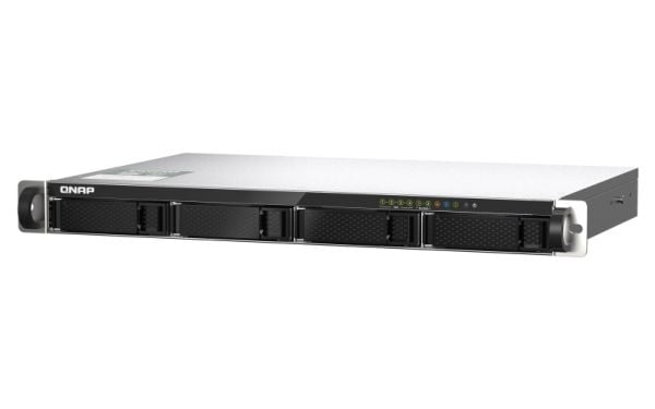 QNAP TS-435XeU - NAS-server - 4 brønner - kan monteres i rack - SATA 6Gb/s - RAID 0, 1, 5, 6, 10, JBOD - RAM 4 GB - 2.5 Gigabit Ethernet / 10 Gigab...