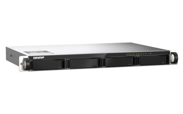 QNAP TS-435XeU - NAS-server - 4 brønner - kan monteres i rack - SATA 6Gb/s - RAID 0, 1, 5, 6, 10, JBOD - RAM 4 GB - 2.5 Gigabit Ethernet / 10 Gigab...