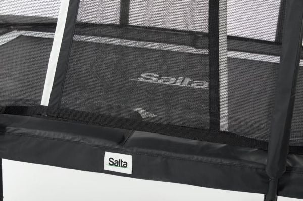 Salta Trampoline Premium Black Edition 214x153 cm. - Inkl. sikkerhetsnett