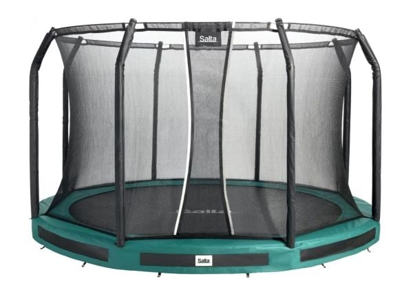 Trampoliini Premium Ground Combo 427 cm vihreä