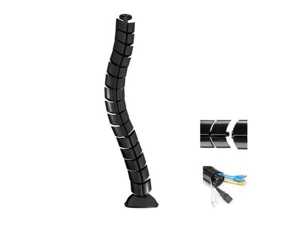 Kaapelirengas Maclean MC-768 B sort 75 cm