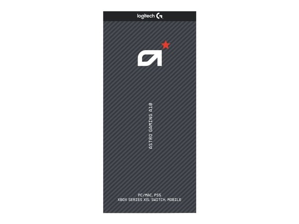 ASTRO Gaming A10 Gen 2 - Hodesett - full størrelse - kablet - 3,5 mm jakk - grå