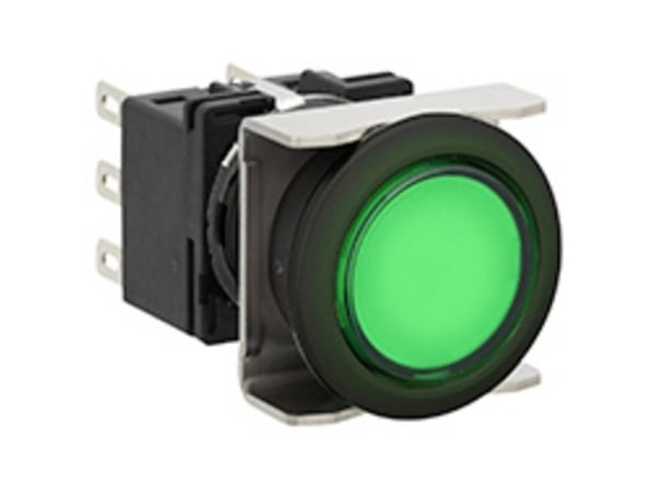 Idec LB6L-M1T64G Valopainekytkin 250 V, 125 V, 30 V 5 A 2 x Off/(On) Kosketus (Ø) 22 mm IP65 1 kpl 1 kpl Idec LB6L-M1T64G Valopainekytkin 250 V, 125 V, 30 V 5 A 2 x Off/(On) Kosketus (Ø) 22 mm IP65 1 kpl 1 kpl