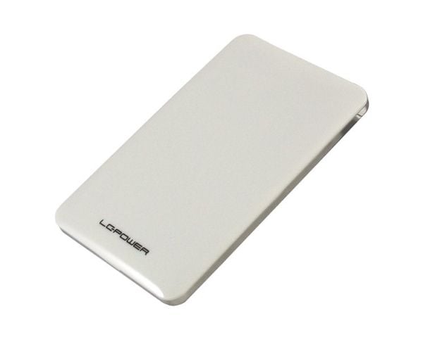 LC Power LC-25U3-7W - Drevkabinett - 2.5" - SATA 6Gb/s - USB 3.0 - hvit