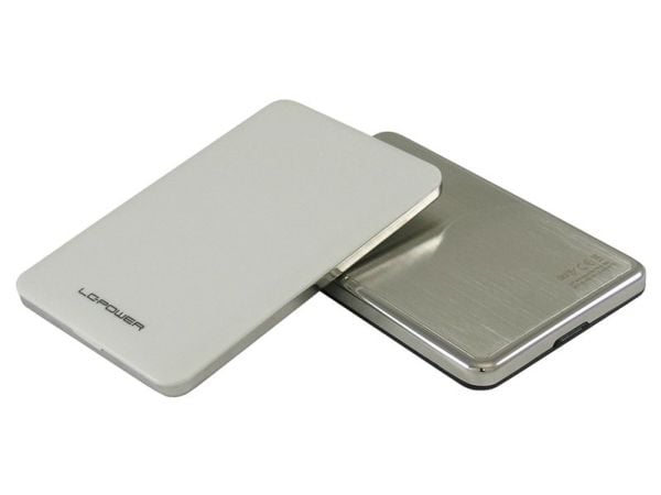 LC Power LC-25U3-7W - Drevkabinett - 2.5" - SATA 6Gb/s - USB 3.0 - hvit