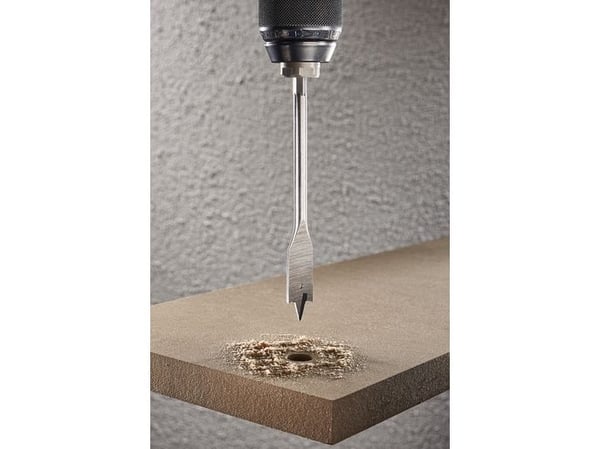wolfcraft GmbH 7636000, Borr, Fräsborr, Högerrotation, 1,8 cm, 152 mm, Plywood, Träfiberskiva, Trä, Spånskiva