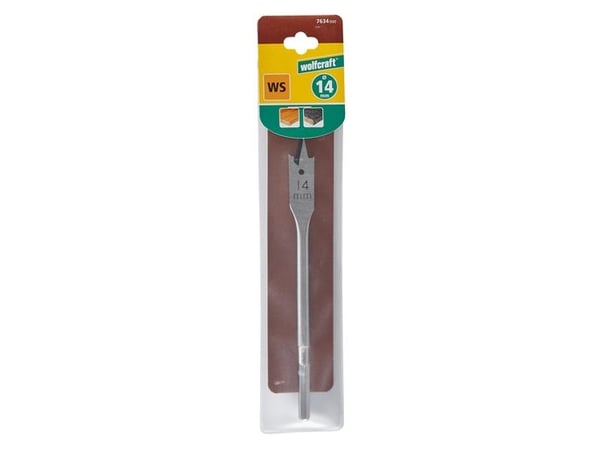 wolfcraft GmbH 7636000, Borr, Fräsborr, Högerrotation, 1,8 cm, 152 mm, Plywood, Träfiberskiva, Trä, Spånskiva