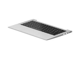 HP - Erstatningstastatur for bærbar PC - bakbelysning - Internasjonal engelsk / kanadisk fransk - med toppdeksel - for ProBook 630 G8 Notebook, 640...