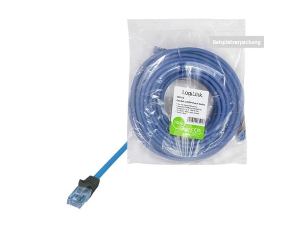 LogiLink CPP020, 20 m, Cat6a, U/UTP (UTP), RJ-45, RJ-45, RJ-45