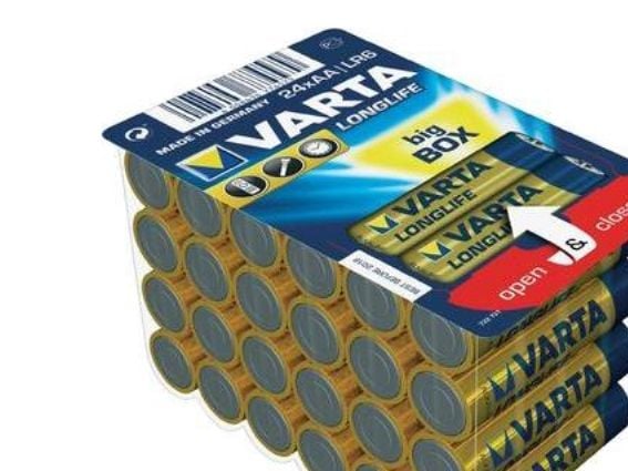 Varta Longlife - Batteri 24 x AA / LR6 - alkalisk mangan - 2750 mAh