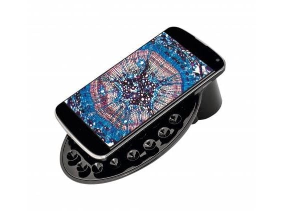 Mikroskop NATIONAL GEOGRAPHIC 40X-1280X med eksperimentelt sett og smarttelefon