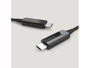 Corning AOC-CCU6JPN015M20, USB C, USB C, 15 m, 40 Gbit/s, Svart, Fiber optisk