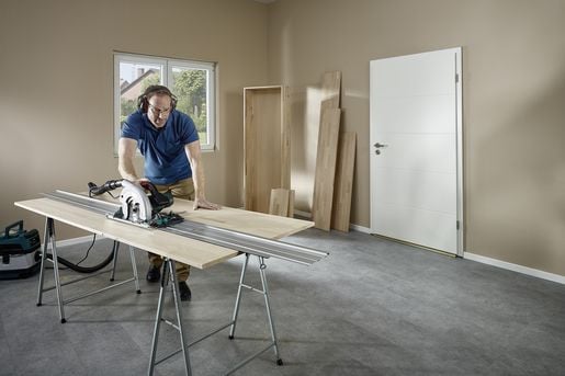 wolfcraft GmbH 6914000, Føringsskinne, Wolfcraft FKS 145, Aluminium, 1100 mm, 190 mm, 12 mm