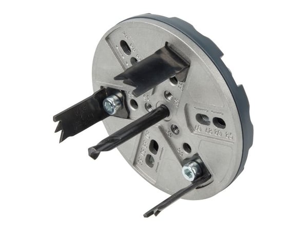 wolfcraft GmbH 5986000, Drill, Hullsag, Høyrehåndsrotasjon, Panel, Gipsplater, Kryssfiner, Mykt tre, 8,5 mm, 3 cm