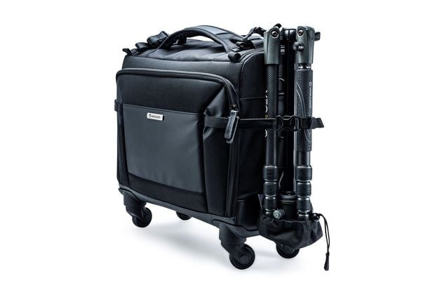 Vanguard VEO SELECT 42T BK, Tralle, Softshell, Sort, 4 hjul, Baklomme, Forlomme, Sidelomme, 146 x 62 x 330 mm