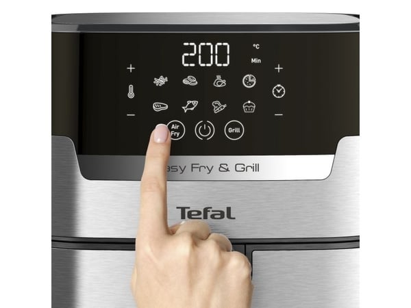Tefal Easy Fry & Grill EY505D15, Varmluftsteger, 4,2 L, 80 °C, 200 °C, 6 person(er), 60 min.