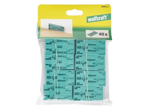 wolfcraft GmbH 6930000, 40 stykker, Laminat gulv, Plast, Europa