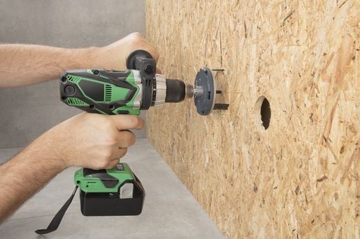 wolfcraft GmbH 5985000, Drill, Hullsag, Høyrehåndsrotasjon, Gipsplater, Kryssfiner, Mykt tre, Panel, 8,5 mm, 3 cm