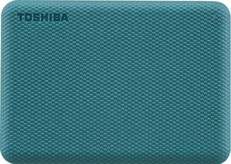 Toshiba Canvio Advance - Harddisk - 2 TB - ekstern (bærbar) - 2.5" - USB 3.2 Gen 1 - grønn
