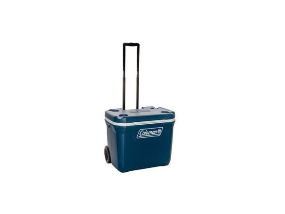 Coleman 50QT Xtreme™ Wheeled Cooler, Blå, Plast, Polyuretan (PU), Sort, 47 l, 113 kg