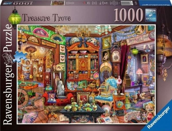 Ravensburger Delione 1000 brikker – Lobiu-rommet