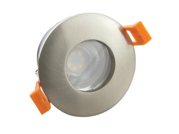 Spectrum LED FIALE IV GU10 GU10 rund sølv IP65 uimpregnert