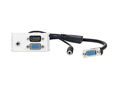 Vivolink WI221270, HDMI + VGA + 3.5mm, Valkoinen, 50 g, 158 mm, 116 mm, 54 mm