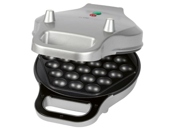 Clatronic WA 3772 - Bubble waffle maker - 700 W - sølv