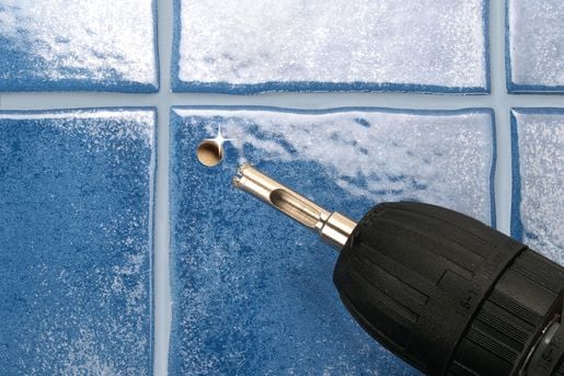 wolfcraft GmbH 5918000, Drill, Diamantdrillbor, Høyrehåndsrotasjon, 1 cm, Porselen, Fine stoneware, Marmor, Glazed tile, Granitt, Keramisk, 1 cm