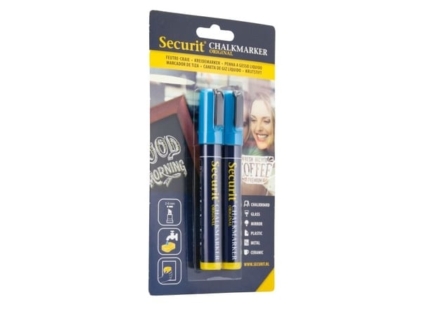 Securit BL-SMA510-BU, Blå, Stifthylsa, 2 styck