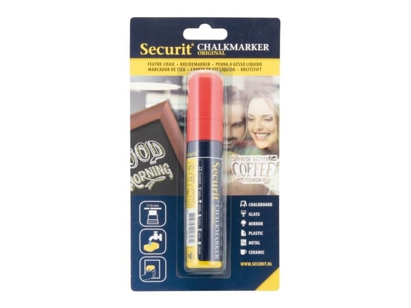 Securit BL-SMA720-RD, Punainen, Neliö, 1 kpl