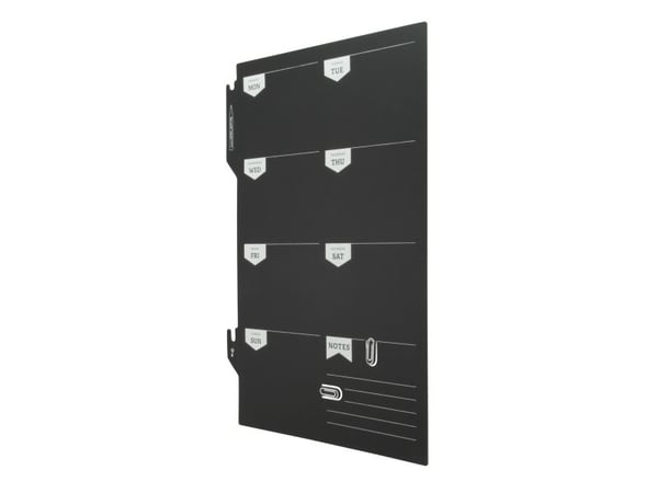 Securit FB-PLAN, Melamiini, Hartsi, Velcro, Musta
