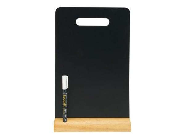 Securit FBT-CARRY, Melamine, Harpiks, Velcro mappe, Sort, Tre