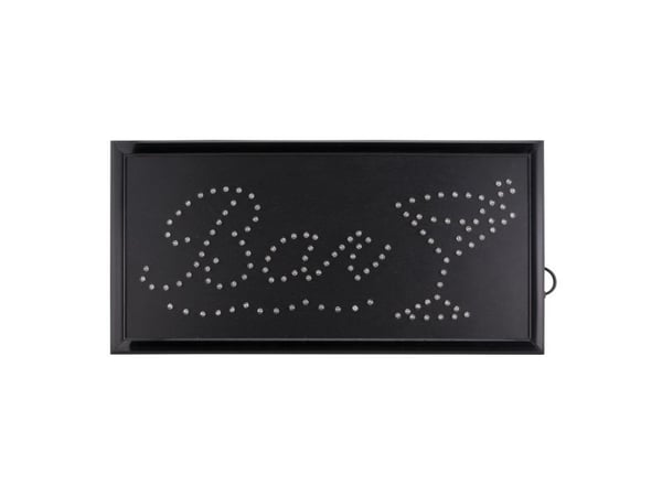 Securit® firefarvet LED-barskilt